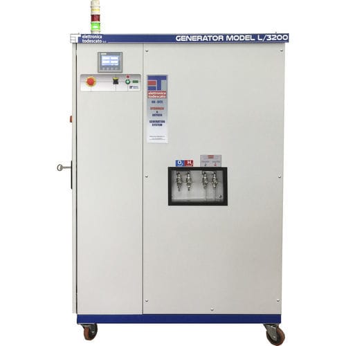 Trockenlaufender Sauerstoff und Wasserstoffgenerator - L/3200 - Elettronica Todescato - für hochreine Anwendungen / Industrie / mit Elektrolytmembran