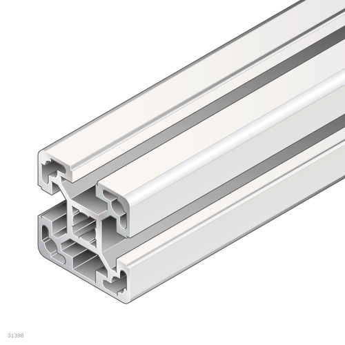 Profil / anodisiertes Aluminium - 3842529367 - Bosch Rexroth - Assembly Technology - rechteckig / für Industrieanwendungen / offen