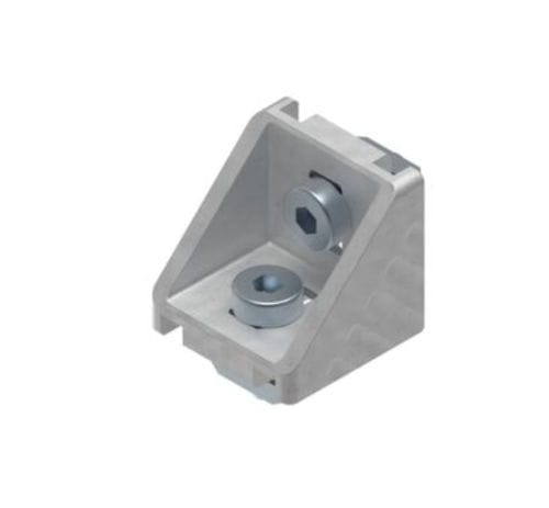Stützhalterung - 3842523528 - Bosch Rexroth - Assembly Technology - Aluminium / galvanisiertem Stahl / zentrierend