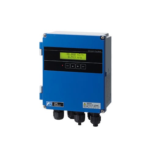 Ultraschall-Laufzeit-Durchflussmesser - DELTA-C FSV - FUJI ELECTRIC France - für Wasser / für Abwasser / für Gas
