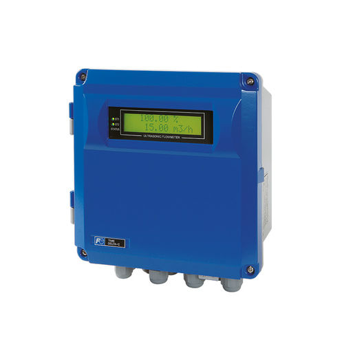 Ultraschall-Laufzeit-Durchflussmesser - DELTA-C ⁠FSV-L - FUJI ELECTRIC France - für Wasser / für Flüssigkeiten / wandmontiert