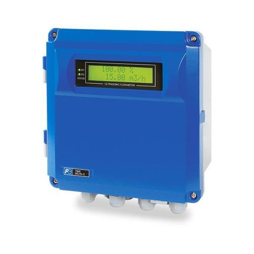 Ultraschall-Laufzeit-Durchflussmesser - DELTA-C FSV-L-1 - FUJI ELECTRIC France - Volumen / für Wasser / für Abwasser