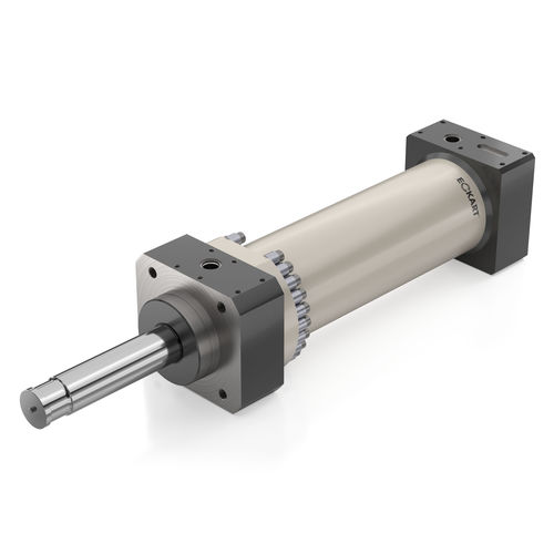 Maßgefertigter Zylinder - Eckart - hydraulisch / doppeltwirkend / robust