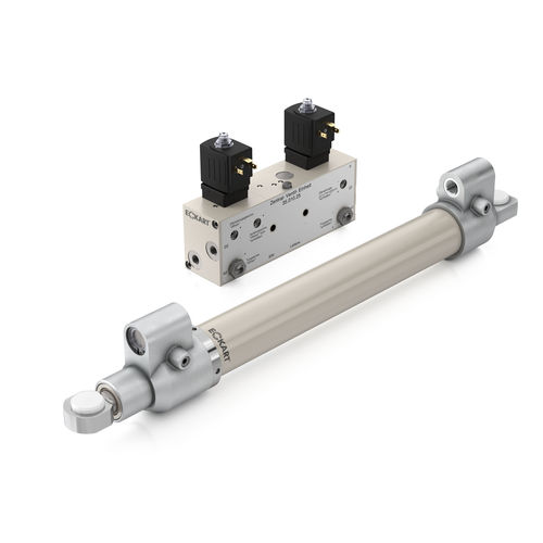 Pneumatischer Antrieb - Eckart - Dreh / robust / für Fahrzeuge