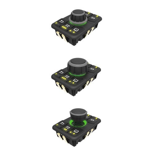 Joystick mit Tasten - 3J series  - Grayhill