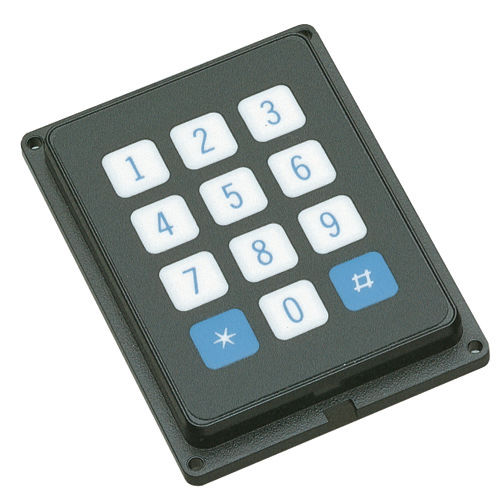 Einbaufähige Tastatur - 88 series - Grayhill - mit mechanischen Tasten / 12 Tasten