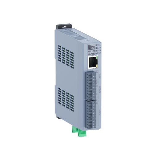 Kompakte Speicherprogrammierbare Steuerung - PLC20X  - WEG Gear Systems GmbH - Eingänge / Digitalausgänge / auf Ethernet-Netz