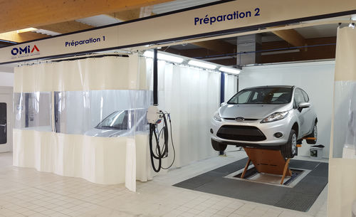 Scherenhubtisch - OMIA - hydraulisch / festinstalliert