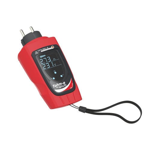 Schleifentester - TE-FR100 - ELECTRO PJP - Erdungswiderstand / für Elektroinstallation / für Steckdose