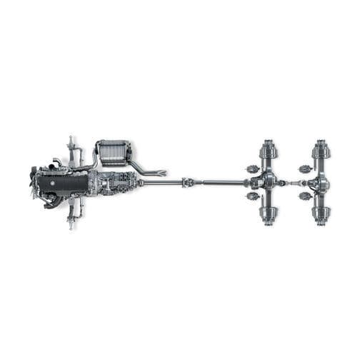 Übertragungssystem mit Achse - Detroit demand performance - für LKW