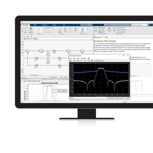 Simulationssoftware - DSP System Toolbox™ - The MathWorks - Visualisierung / Projektentwicklung / Rapid Prototyping