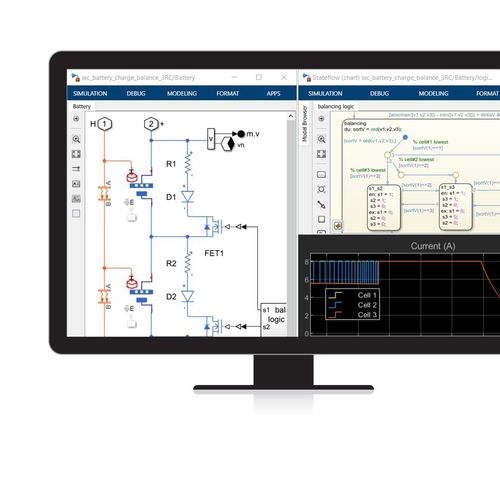 Simulationssoftware - Simscape™ - The MathWorks - Modellierung / Hardware-in-the-Loop
