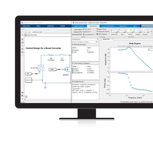 Software zur Schemakonzeption - Simulink Control Design™ - The MathWorks - Steuerung / Echtzeit