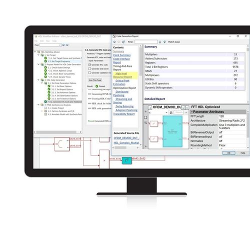 Programmiersoftware - HDL Coder™ - The MathWorks - CPLD FPGA und Mischsignal