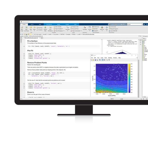 Nachbearbeitungssoftware - Curve Fitting Toolbox™ - The MathWorks - Datenanalyse
