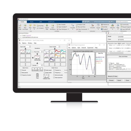 Software / Modellierungs für dynamische Systeme - System Identification Toolbox™ - The MathWorks - Prozess