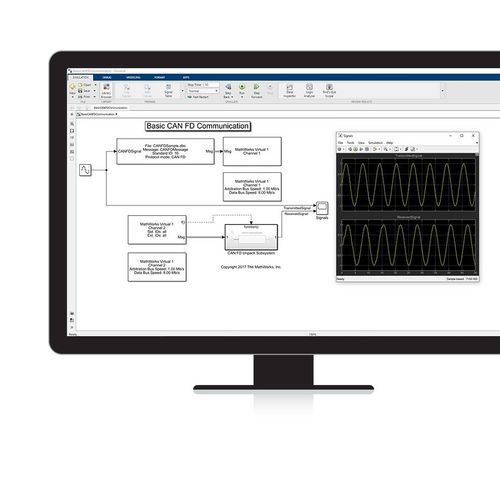 Analysesoftware - Vehicle Network Toolbox™ - The MathWorks - CAN-Netzwerk / für Automobilreparaturen
