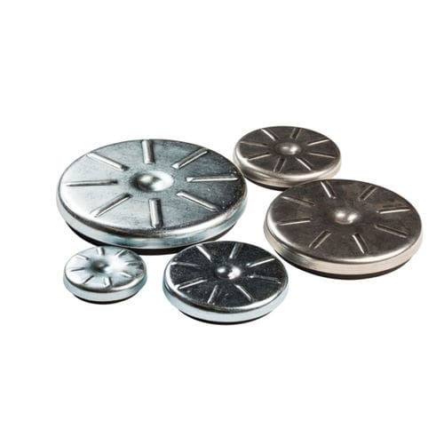 Elastische Lagerung / Nivellier - CM - Sunnex Equipment - zylindrisch / Edelstahl / Gummi