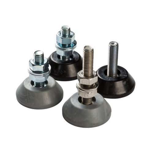 Zylindrische elastische Lagerung - LLM19 - Sunnex Equipment - Edelstahl / Gummi / verzinkt