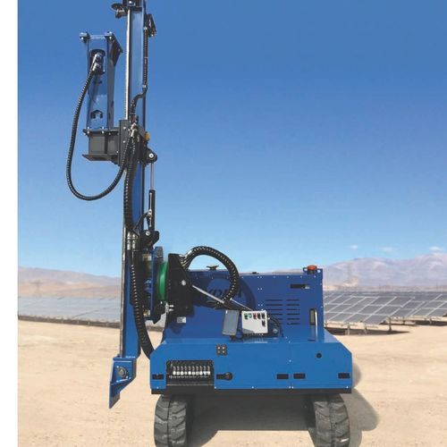 Bohrgerät für Photovoltaikanlagen - JOY 2 SOLAR - Hydra S.r.l. - Kern / Pfahl / auf Raupen