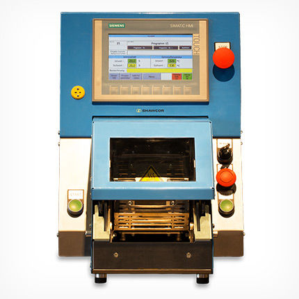 Elektrische Schrumpfmaschine - ​DERAY®-SpliceMan IR - DSG-CANUSA GmbH - mit integriertem HMI Touchscreen