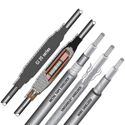 Schrumpfschlauch - CJ 20 Series - DSG-CANUSA GmbH - rohrförmig / für Elektrokabel / abriebfest