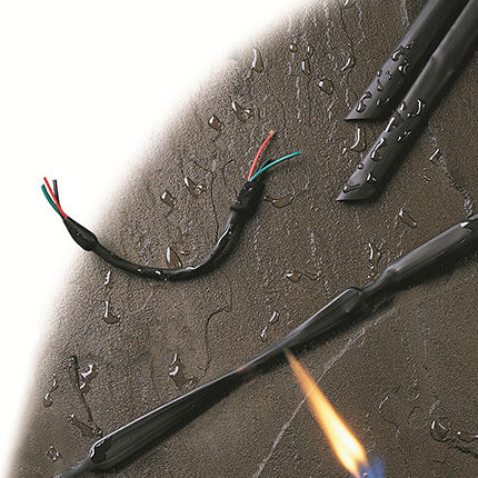 Schrumpfschlauch - ​DERAY®-ZoH 125 series - DSG-CANUSA GmbH - rohrförmig / für Kabel / halogenfrei