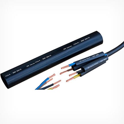 Schrumpfschlauch - ​FCFW-N series - DSG-CANUSA GmbH - rohrförmig / für Kabel / abriebfest