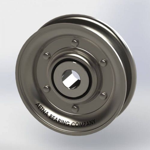 Rollenscheibe - AG2331 - AETNA - frei / für Rundriemen / Lager