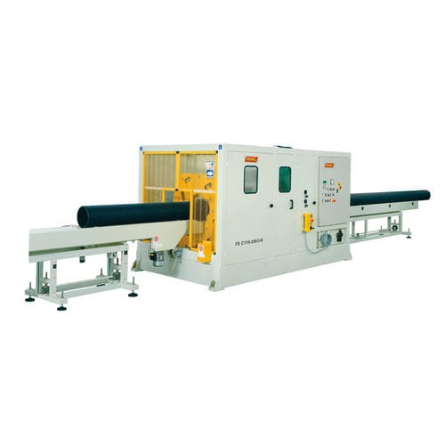 Automatische Senkrechtstoßmaschine - FS series - Baruffaldi Plastic Technology - für PE-Rohre