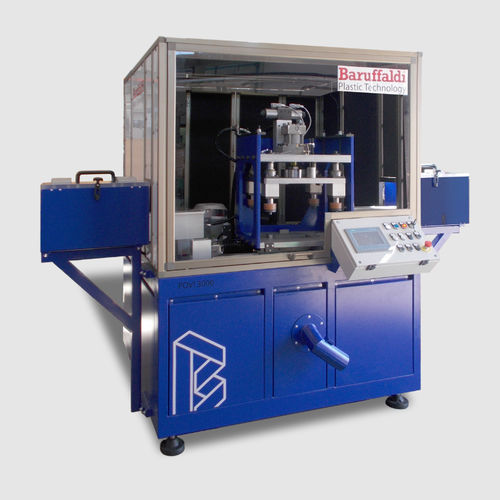 Halbautomatische Stanzmaschine - POVI 3000 series - Baruffaldi Plastic Technology - hydraulisch / für Aluminiumprofile / für Kunststoffprofile