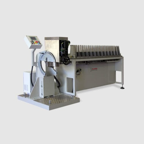 Rotationsstanzmaschine - PR/1T - Baruffaldi Plastic Technology - automatisch / elektrisch / für Kunststoffprofile