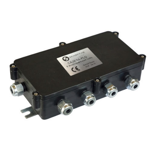 Abzweigdose für Kraftsensoren - CAJA/A-PLG series - SENSOCAR - für Aufbau / Aluminium / mit Kabelverschraubung