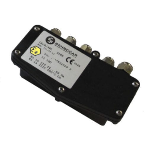 Abzweigdose für Kraftsensoren - CAJA/4 PL-EX  - SENSOCAR - für Aufbau / ATEX / Kunststoff