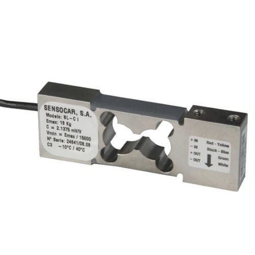 Biegestab-Wägezelle - BL-C - SENSOCAR - Single-Point / 2 mV/V / für Absackmaschine
