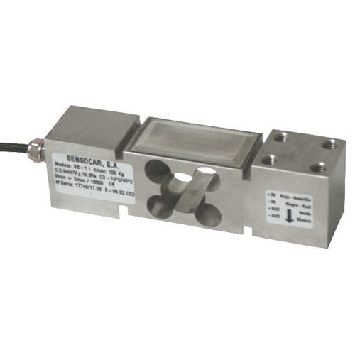 Biegestab-Wägezelle - BS-1 - SENSOCAR - Single-Point / 2 mV/V / für Absackmaschine