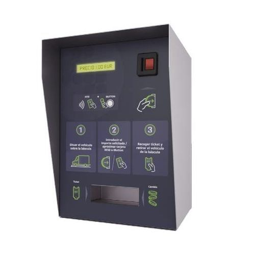 Digitales Waagenterminal - SCAMON - SENSOCAR - einbaufähig / RS-232 / Edelstahl