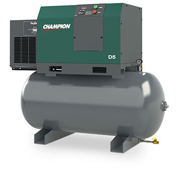 Schraubenkompressor - D series - Champion Pneumatic - Rotation / Luft / elektrisch