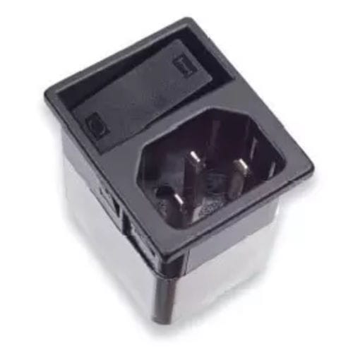 Eingebauter Gerätestecker-Kombielement - HGN 336 - MPE-GARRY - mit Schalter / mit EMI-Filter