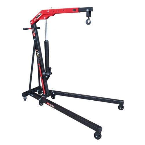 Werkstattkran / 1 t - 161.0020 - Kstools  - teleskopisch / zum Klappen