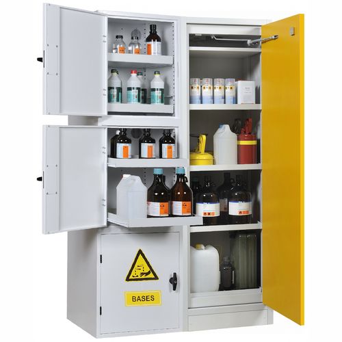 Lagerschrank - T30 IHE + HE 3C1 EC - CYLTEC - Sicherheit / bodenstehend / mit Schublade
