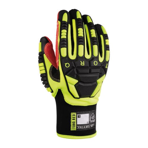 Handschuh für Materialumschlag - Torq Red F - Globus Group - Industrie / mechanischer Schutz / ölbeständig