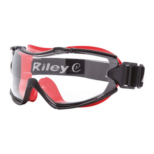 Stoßdämpfungs-Schutzbrille - RILEY Velia - Globus Group - Polycarbonat / PVC / Gummi