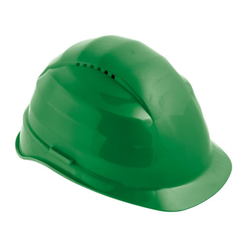 Baustellenhelm - Rockman Vented - Globus Group - EN 397 / stoßfest / weiß