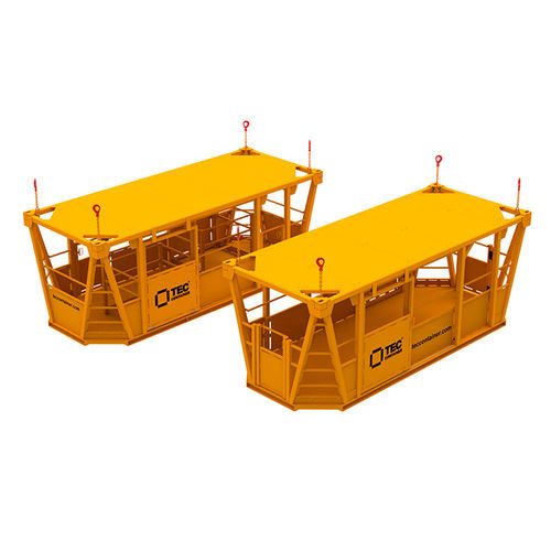 Stevedore-Sicherheitskäfig - BA-185 - TEC CONTAINER