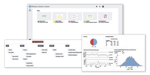 Cloud-Plattform / Datenverwaltung - Minitab Solution Center - MINITAB Ltd - Echtzeit