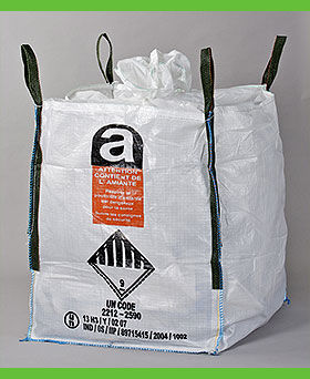Big Bag / für Asbest - Baobag - mit Polyethylenliner / doppelwandig