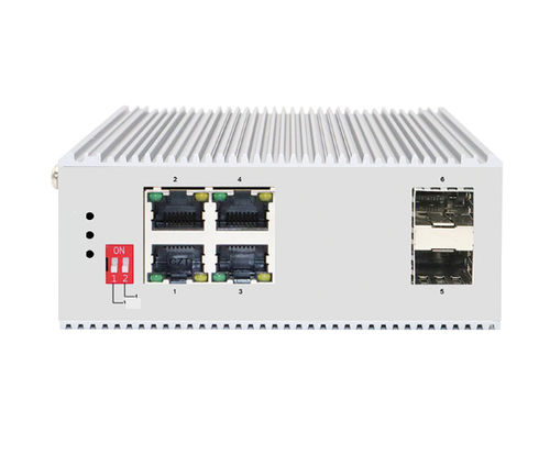 Ethernet-Switch / 4 Ports - IPSWP06N02A - Comelit - Gigabit / für DIN-Schiene / PoE