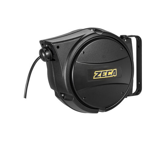 Kabeltrommel - AL41 BLACK - ZECA - Elektrokabel / einziehbar / stationär