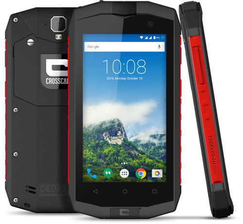 Industrie-Smartphone / 4G - TREKKER-M1 Core - Crosscall - IP67 / mit Touchscreen / robust